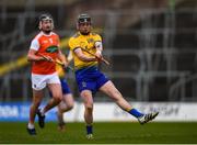 10 March 2019; Conor Mulry of Roscommon scores a point during the Allianz Hurling League Division 3A Final match between Roscommon and Armagh at Páirc Tailteann in Navan, Meath. Photo by Tom Beary/Sportsfile