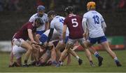 10 March 2019; Seán Loftus of Galway gathers possession during the Allianz Hurling League Division 1B Round 5 match between Waterford and Galway at Walsh Park in Waterford. Photo by Piaras Ó Mídheach/Sportsfile