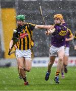 10 March 2019; Martin Keoghan of Kilkenny in action against Kevin Foley of Wexford during the Allianz Hurling League Division 1A Round 5 match between Wexford and Kilkenny at Innovate Wexford Park in Wexford. Photo by Ray McManus/Sportsfile Photo by Ray McManus/Sportsfile