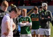 10 March 2019;  Kerry players including Dan Goggin, centre, dejected following the Allianz Hurling League Division 2A Final match between Westmeath and Kerry at Cusack Park in Ennis, Clare. Photo by Sam Barnes/Sportsfile