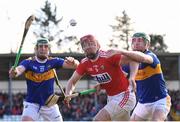 10 March 2019; Bill Cooper of Cork in action against John O’Dwyer, left, and Noel McGrath of Tipperary during the Allianz Hurling League Division 1A Round 5 match between Cork and Tipperary at Páirc Uí Rinn in Cork. Photo by Stephen McCarthy/Sportsfile