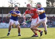 10 March 2019; Bill Cooper of Cork in action against John O’Dwyer, left, and Noel McGrath of Tipperary during the Allianz Hurling League Division 1A Round 5 match between Cork and Tipperary at Páirc Uí Rinn in Cork. Photo by Stephen McCarthy/Sportsfile