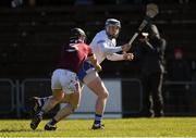 10 March 2019; Stephen Bennett of Waterford in action against Ronan Burke of Galway during the Allianz Hurling League Division 1B Round 5 match between Waterford and Galway at Walsh Park in Waterford. Photo by Piaras Ó Mídheach/Sportsfile