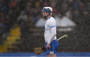 10 March 2019; Stephen Bennett of Waterford during a snow flurry during the Allianz Hurling League Division 1B Round 5 match between Waterford and Galway at Walsh Park in Waterford. Photo by Piaras Ó Mídheach/Sportsfile