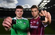 11 March 2019; Limerick hurler Declan Hannon, left, and Galway footballer Paul Conroy during the Do Chlub, Do Chontae – Cuir Ort An Fáinne photocall at Croke Park in Dublin. Photo by Stephen McCarthy/Sportsfile