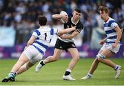 11 March 2019; Harry Farrell of Newbridge College is tackled by Cian O'Brien of Blackrock College during the Bank of Ireland Leinster Rugby Schools Junior Cup semi-final match between Newbridge College and Blackrock College at Energia Park in Donnybrook, Dublin. Photo by Harry Murphy/Sportsfile