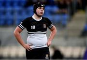 11 March 2019; Conor McCormack of Newbridge College reacts following the Bank of Ireland Leinster Rugby Schools Junior Cup semi-final match between Newbridge College and Blackrock College at Energia Park in Donnybrook, Dublin. Photo by Harry Murphy/Sportsfile