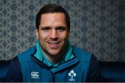 11 March 2019; Head coach Adam Griggs poses for a portrait following an Ireland Women's Rugby press conference at the Sandymount Hotel in Dublin. Photo by Ramsey Cardy/Sportsfile