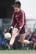 8 March 2019; Eilish O'Dowd of Marino during the Gourmet Food Parlour Donaghy Cup Final match between Galway Mayo Institute of Technology and Marino at TU Dublin Broombridge Sports Grounds in Dublin. Photo by Harry Murphy/Sportsfile