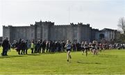 9 March 2019; Hannah Kehoe of Loreto, Co Kilkenny, on her way to winning the Junior Girls event during the Irish Life Health All Ireland Schools Cross Country at Clongowes Wood College in Clane, Co. Kildare. Photo by Piaras Ó Mídheach/Sportsfile