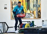 12 March 2019; Rob Kearney during an Ireland Rugby gym session at Carton House in Maynooth, Kildare. Photo by Ramsey Cardy/Sportsfile