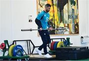 12 March 2019; Rob Kearney during an Ireland Rugby gym session at Carton House in Maynooth, Kildare. Photo by Ramsey Cardy/Sportsfile