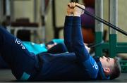 12 March 2019; Garry Ringrose during an Ireland Rugby gym session at Carton House in Maynooth, Kildare. Photo by Ramsey Cardy/Sportsfile