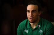12 March 2019; Ultan Dillane during an Ireland Rugby press conference at Carton House in Maynooth, Kildare. Photo by Ramsey Cardy/Sportsfile
