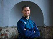 12 March 2019; Jonathan Sexton poses for a portrait following an Ireland Rugby press conference at Carton House in Maynooth, Kildare. Photo by Ramsey Cardy/Sportsfile