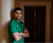 12 March 2019; Conor Murray poses for a portrait following an Ireland Rugby press conference at Carton House in Maynooth, Kildare. Photo by Ramsey Cardy/Sportsfile