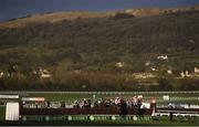 12 March 2019; Runners and riders on their first time round during the Close Brothers Novices' Handicap Chase on Day One of the Cheltenham Racing Festival at Prestbury Park in Cheltenham, England. Photo by David Fitzgerald/Sportsfile