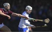 10 March 2019; Shane Bennett of Waterford in action against Gearóid McInerney of Galway during the Allianz Hurling League Division 1B Round 5 match between Waterford and Galway at Walsh Park in Waterford. Photo by Piaras Ó Mídheach/Sportsfile