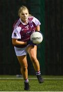 8 March 2019; Elaine Kelly of NUIG during the Gourmet Food Parlour O'Connor Shield Final match between NUI Galway and Dublin City University at TU Dublin Broombridge Sports Grounds in Dublin. Photo by Harry Murphy/Sportsfile