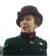13 March 2019; Princess Anne arrives prior to racing on Day Two of the Cheltenham Racing Festival at Prestbury Park in Cheltenham, England. Photo by David Fitzgerald/Sportsfile