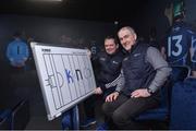 13 March 2019; Wexford hurling manager Davy Fitzgerald, left, and Tyrone manager Mickey Harte at today's launch of the 20th annual KN Group All-Ireland GAA Golf Challenge in St. Jude's GAA club. On August 9 and 10, the two-day event takes place in Concra Wood and Nuremore Golf Clubs in County Monaghan. Golfers will congregate to represent their GAA clubs in their hope of claiming All-Ireland glory while raising funds for much-needed GAA-associated charities such as Raharney youngster Fionn McAnaney. For more information follow @GolfGAA on Twitter or All-Ireland GAA Golf Challenge on Facebook. Photo by Matt Browne/Sportsfile