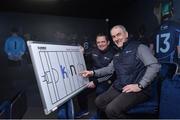 13 March 2019; Wexford hurling manager Davy Fitzgerald, left, and Tyrone manager Mickey Harte at today's launch of the 20th annual KN Group All-Ireland GAA Golf Challenge in St. Jude's GAA club. On August 9 and 10, the two-day event takes place in Concra Wood and Nuremore Golf Clubs in County Monaghan. Golfers will congregate to represent their GAA clubs in their hope of claiming All-Ireland glory while raising funds for much-needed GAA-associated charities such as Raharney youngster Fionn McAnaney. For more information follow @GolfGAA on Twitter or All-Ireland GAA Golf Challenge on Facebook. Photo by Matt Browne/Sportsfile