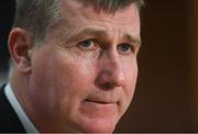 13 March 2019; Manager Stephen Kenny during a Republic of Ireland U21 Squad Announcement at FAI HQ in Abbotstown, Dublin. Photo by Piaras Ó Mídheach/Sportsfile