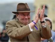 13 March 2019; Trainer Nicky Henderson after sending out Altior to win the Betway Queen Mother Champion Chase on Day Two of the Cheltenham Racing Festival at Prestbury Park in Cheltenham, England. Photo by Seb Daly/Sportsfile
