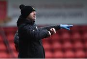 13 March 2019; Maynooth University Manager James O'Callaghan in the WSCAI Kelly Cup Final match between University College Cork and Maynooth University at Seaview in Belfast. Photo by Oliver McVeigh/Sportsfile