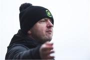 13 March 2019; Maynooth University Manager James O'Callaghan in the WSCAI Kelly Cup Final match between University College Cork and Maynooth University at Seaview in Belfast. Photo by Oliver McVeigh/Sportsfile