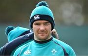 14 March 2019; Peter O'Mahony arrives for Ireland rugby squad training at Carton House in Maynooth, Kildare. Photo by Brendan Moran/Sportsfile