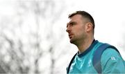 14 March 2019; Tadhg Beirne arrives for Ireland rugby squad training at Carton House in Maynooth, Kildare. Photo by Brendan Moran/Sportsfile