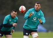 14 March 2019; Tadhg Beirne during Ireland rugby squad training at Carton House in Maynooth, Kildare. Photo by Brendan Moran/Sportsfile