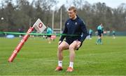 14 March 2019; Keith Earls during Ireland rugby squad training at Carton House in Maynooth, Kildare. Photo by Brendan Moran/Sportsfile