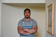 14 March 2019; Bundee Aki poses for a portrait after an Ireland rugby press conference at Carton House in Maynooth, Kildare. Photo by Brendan Moran/Sportsfile