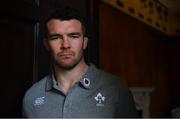 14 March 2019; Peter O'Mahony poses for a portrait after an Ireland rugby press conference at Carton House in Maynooth, Kildare. Photo by Brendan Moran/Sportsfile