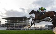 14 March 2019; Any Second Now, with Derek O'Connor up, right, jumps the last alongside Kilfilum Cross, with Alex Edwards up, on their way to winning the Fulke Walwyn Kim Muir Challenge Cup Amateur Riders' Handicap Chase on Day Three of the Cheltenham Racing Festival at Prestbury Park in Cheltenham, England. Photo by David Fitzgerald/Sportsfile