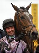 15 March 2019; Jockey Nico de Boinville and Pentland Hills after winning the JCB Triumph Hurdle on Day Four of the Cheltenham Racing Festival at Prestbury Park in Cheltenham, England. Photo by Seb Daly/Sportsfile