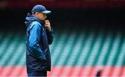 15 March 2019; Head coach Joe Schmidt during the Ireland rugby captain's run at the Principality Stadium in Cardiff, Wales. Photo by Brendan Moran/Sportsfile