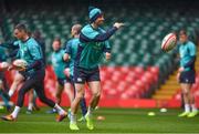15 March 2019; Rob Kearney during the Ireland rugby captain's run at the Principality Stadium in Cardiff, Wales. Photo by Brendan Moran/Sportsfile