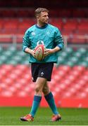 15 March 2019; Jack Carty during the Ireland rugby captain's run at the Principality Stadium in Cardiff, Wales. Photo by Brendan Moran/Sportsfile