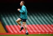 15 March 2019; Andrew Conway during the Ireland rugby captain's run at the Principality Stadium in Cardiff, Wales. Photo by Ramsey Cardy/Sportsfile