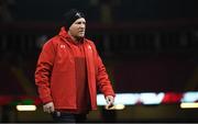 15 March 2019; Skills coach Neil Jenkins during the Wales rugby captain's run at the Principality Stadium in Cardiff, Wales. Photo by Ramsey Cardy/Sportsfile