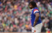 10 March 2019; Mathieu Bastareaud of France during the Guinness Six Nations Rugby Championship match between Ireland and France at the Aviva Stadium in Dublin. Photo by Brendan Moran/Sportsfile