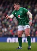10 March 2019; Tadhg Furlong of Ireland during the Guinness Six Nations Rugby Championship match between Ireland and France at the Aviva Stadium in Dublin. Photo by Brendan Moran/Sportsfile