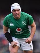10 March 2019; Rory Best of Ireland during the Guinness Six Nations Rugby Championship match between Ireland and France at the Aviva Stadium in Dublin. Photo by Brendan Moran/Sportsfile