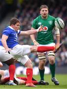 10 March 2019; Antoine Dupont of France during the Guinness Six Nations Rugby Championship match between Ireland and France at the Aviva Stadium in Dublin. Photo by Brendan Moran/Sportsfile