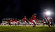 15 March 2019; Sligo Rovers players warm-up prior to the SSE Airtricity League Premier Division match between Shamrock Rovers and Sligo Rovers at Tallaght Stadium in Dublin. Photo by Harry Murphy/Sportsfile