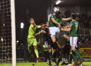 15 March 2019; Conor McCarthy of Cork City scores his side's first goal of the game during the SSE Airtricity League Premier Division match between Cork City and Bohemians at Turners Cross in Cork. Photo by Eóin Noonan/Sportsfile