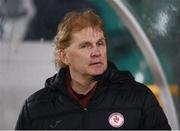 15 March 2019; Sligo Rovers manager Liam Buckley prior to the SSE Airtricity League Premier Division match between Shamrock Rovers and Sligo Rovers at Tallaght Stadium in Dublin. Photo by Harry Murphy/Sportsfile